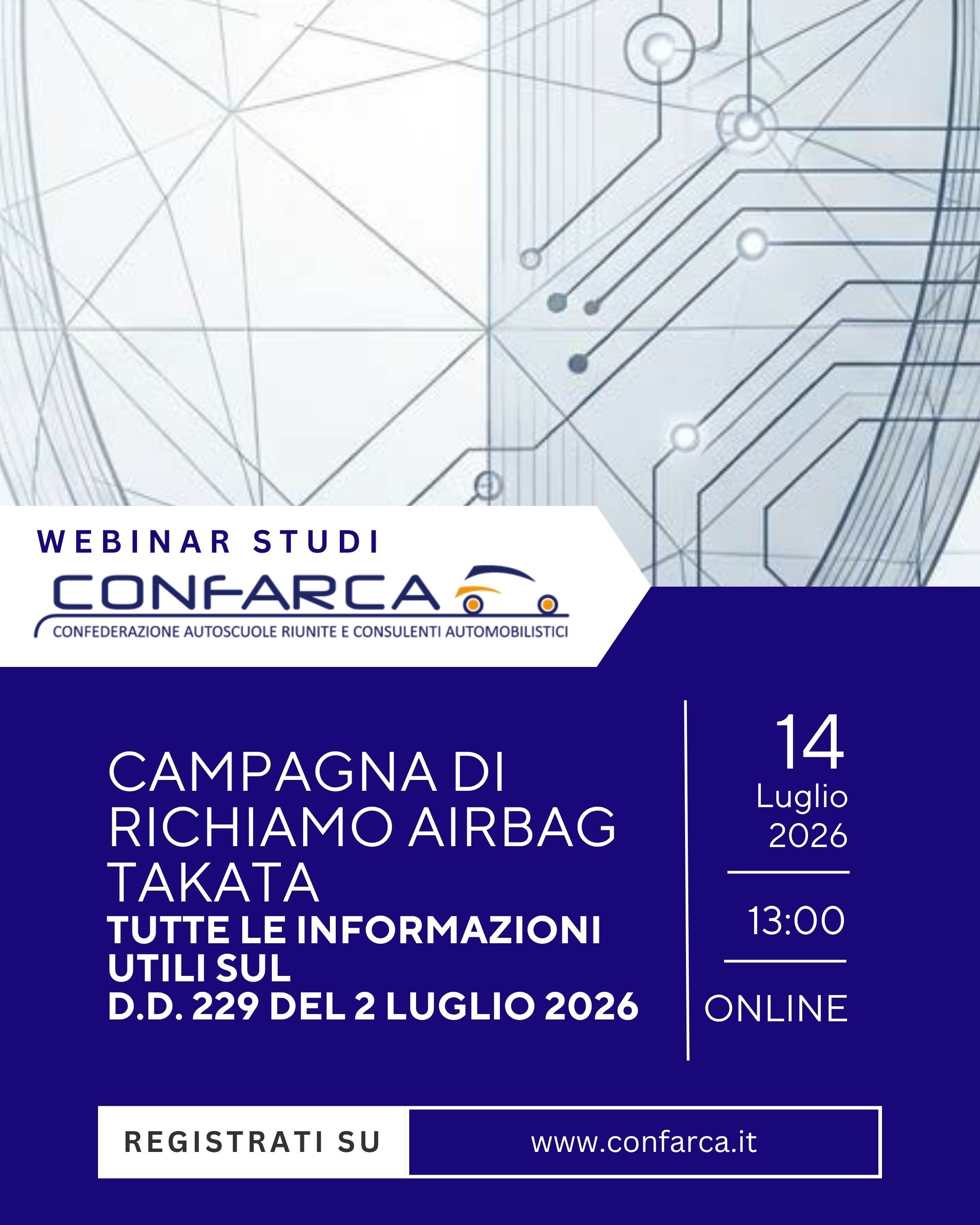 Locandina webinar